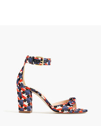 J.Crew Knotted High Heel Sandals