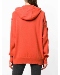 Barrie Laddered Stitch Zipped Hoodie