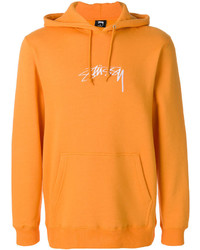 Stussy Logo Embroidered Hoodie
