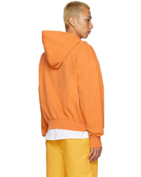 Jacquemus Orange Le Sweatshirt Camargue Hoodie
