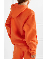 Reebok X Victoria Beckham Oversized Cotton Terry Hoodie