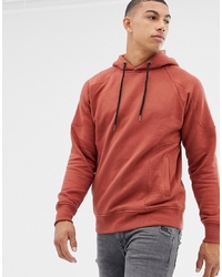 Another Influence Ribbed Panel Overhead Hoodie