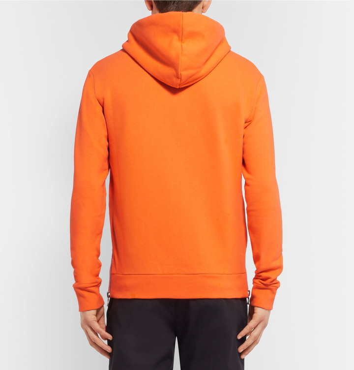 Slim-Fit Cotton-Jersey Hoodie