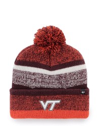 '47 Maroon Virginia Tech Hokies Northward Cuffed Knit Hat With Pom At Nordstrom