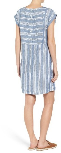 Fashion caslon linen dress