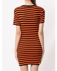 Andrea Bogosian Striped Slim Dress