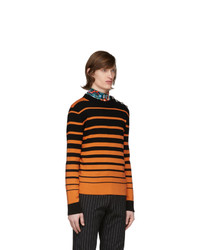 PACO RABANNE Black And Orange Sailor Sweater