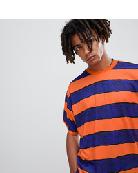 Reclaimed Vintage Inspired Oversized Striped T Shirt