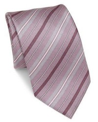 Brioni Diagonal Striped Silk Tie