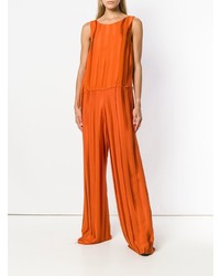 Golden Goose Deluxe Brand Contrasting Stripped Jumpsuit