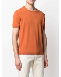 Tagliatore Knitted Cotton T Shirt
