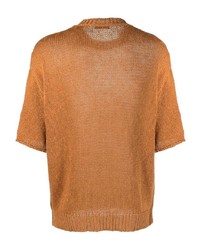 Roberto Collina Semi Sheer Knitted Top