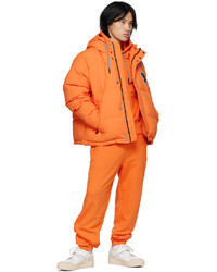 AMI Alexandre Mattiussi Orange Puma Edition Hoodie