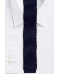 Hugo Boss 5 Cm Knit Tie Skinny Solid Knit Italian Cotton Tie By Boss
