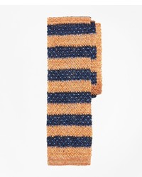 Brooks Brothers Melange Bold Stripe Knit Tie