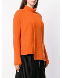 MRZ Paneled Asymmetric Sweater