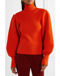 Chloé Wool Blend Turtleneck Sweater