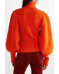 Chloé Wool Blend Turtleneck Sweater