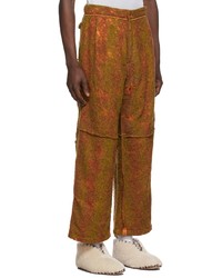 Vitelli Orange Khaki Doombah Hiking Trousers