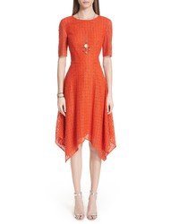 St. John Collection Geo Lace Dress