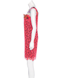 Christopher Kane Resort 2015 Lace Sheath Dress