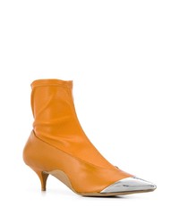 N°21 N21 Metallic Toe Ankle Boots