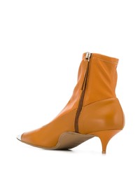 N°21 N21 Metallic Toe Ankle Boots