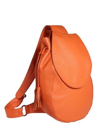 ALLA LEATHER ART LTD Alla Leather Art Diana Leather Backpack Shoulder Bag