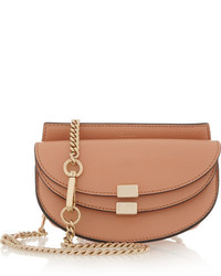 Chloé Georgia Convertible Leather Belt Bag Peach