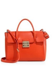 Furla Metropolis Leather Satchel