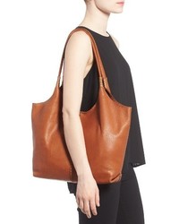 Frye Naomi Leather Shoulder Bag Brown