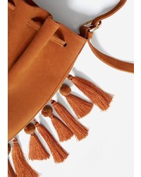 Mango Tassels Leather Bag