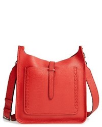 Rebecca Minkoff Unlined Whipstitch Feed Bag Orange