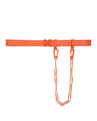 Off-White Orange Chain Arrows Belt