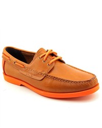 Cole Haan Fire Island Boat Brown Leather Boat Shoes