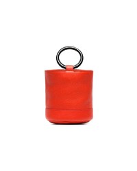 Simon Miller Red Bonsai 15 Leather Bucket Bag