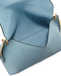 Loewe Avenue Leather Pouch Shoulder Bag