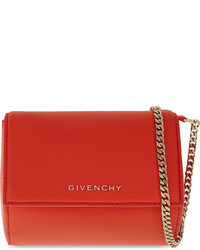 Givenchy Pandora Miniaudiere Leather Box Clutch