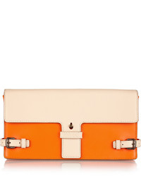 Tomas Maier Sold Out Two Tone Leather Clutch