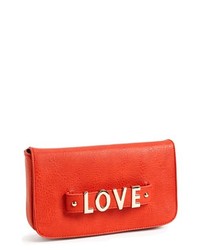 Street Level Faux Leather Clutch