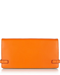 Tomas Maier Two Tone Leather Clutch