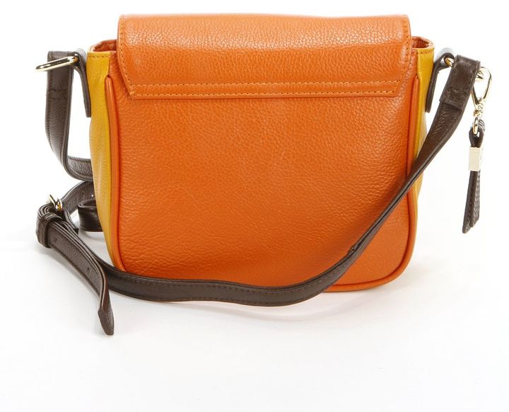 B Collective By Buxton Hailey Leather Colorblock Crossbody Bag, $198 ...