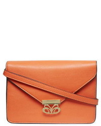Dorothy Perkins Orange Butterfly Crossbody Bag