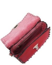 Valentino Rolling Rockstud Leather Shoulder Bag