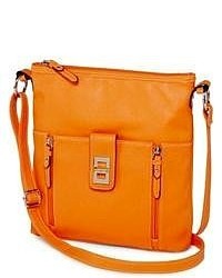 Rosetti Darlene Zip Crossbody Bag Orange