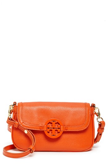 Tory Burch Amanda Crossbody Bag Blood Orange, $235 | Nordstrom | Lookastic