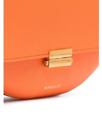 Wandler Orange Anna Big Leather Belt Bag