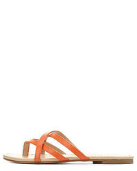 City Classified Crisscross Strappy Thong Sandals