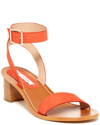 Diane von Furstenberg Cami Block Heel Sandal