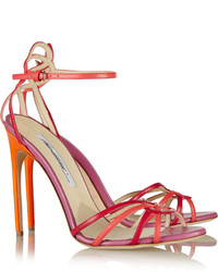 Brian Atwood Cassia Leather Sandals